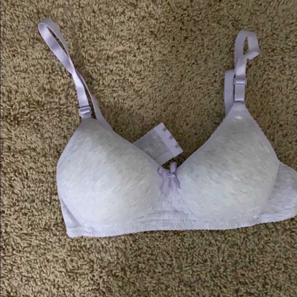 Purple T-shirt bra